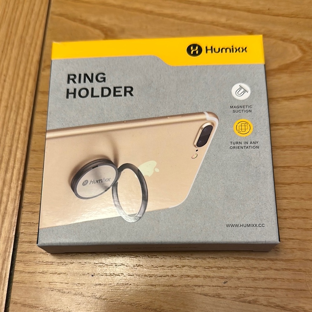 Silver Ring Holder for Cell Phones
